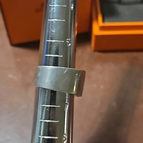 Hermes Candy H Sterling Silver 925 Ring size 6.5 - Picture 6 of 6